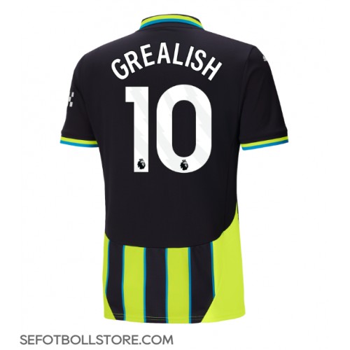 Manchester City Jack Grealish #10 Replika Bortatröja 2024-25 Kortärmad